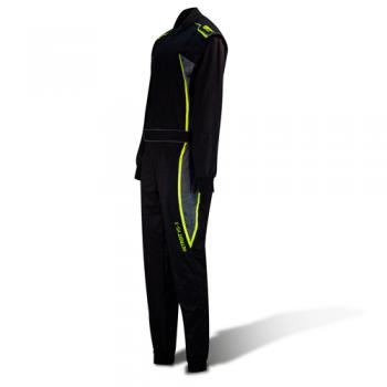 Speed Overall Hobby | DETROIT HS-3 | schwarz/neongelb/grau | Gr. XXL